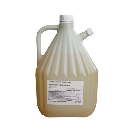 Aqua Senses vlasový a telový šampón 3 L