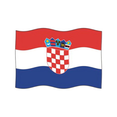 Vlajka CHORVÁTSKO Vlajka CHORVÁTSKO