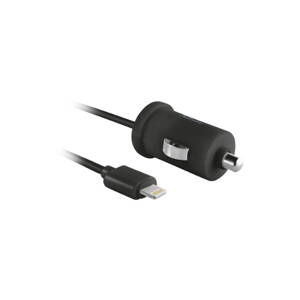  5W Car Charger with Lightning cable - black