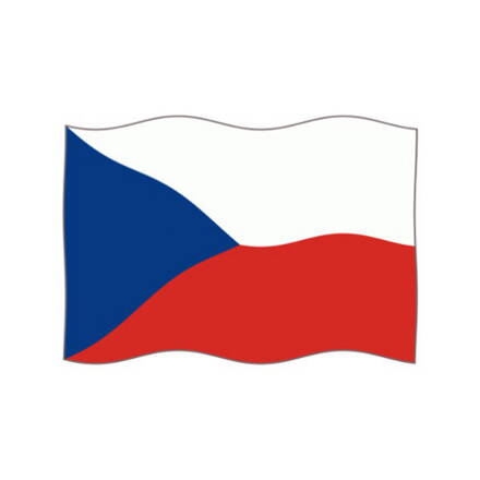 Vlajka ČESKÁ REPUBLIKA